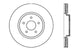 StopTech Nissan 370z / Infiniti G37 SportStop Drilled Front Right Rotor