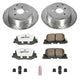 Power Stop 03-06 Pontiac Vibe Rear Z26 Street Warrior Brake Kit