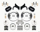 Wilwood Forged Dynalite Front Kit 12.19in 65-68 Chevy Impala -Drum Spindle