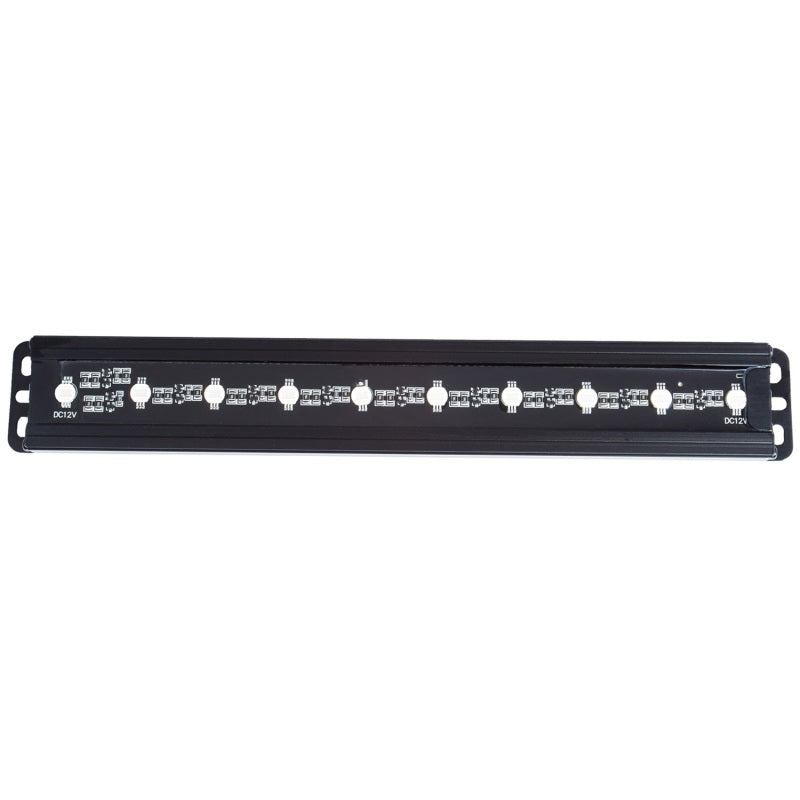 ANZO Universal 12in Slimline LED Light Bar (Green)