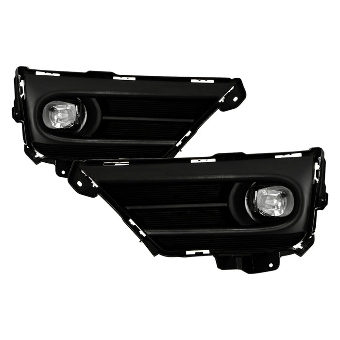 Spyder 20-22 Honda CRV (Excl Hybrid) OEM Full LED Fog Lights w/Switch - Clear (FL-HCRV20-LED-C)