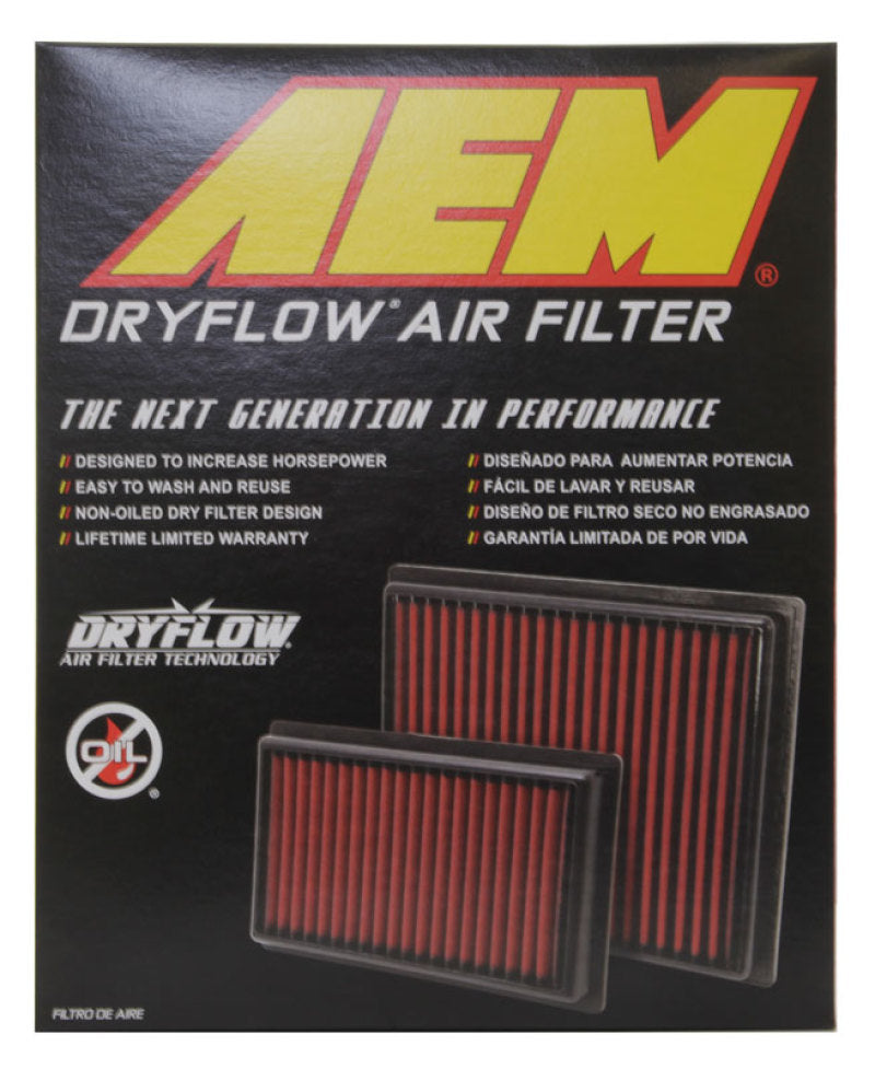 AEM 2011 GMC SIERRA 2500 HD 6.6L Dryflow Round Straight Air Filter