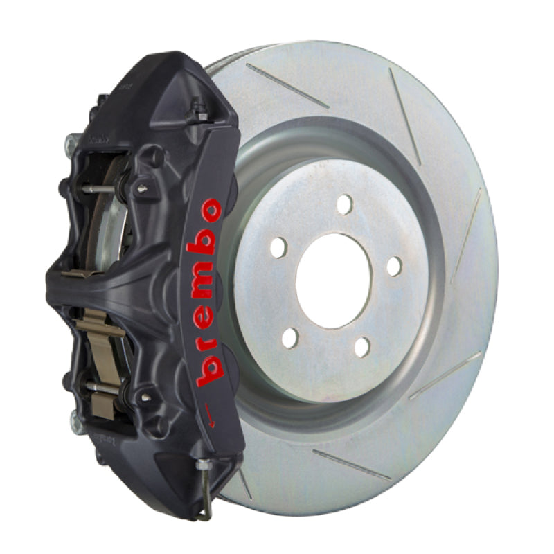 Brembo 16+ Camaro LS/LT/SS Front GTS BBK 6 Piston Cast 355x32 1pc Rotor Slotted Type1-Black HA