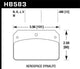 Hawk HP+ Aerospace Dynalite w/ 0.218in Hole Brake Pads