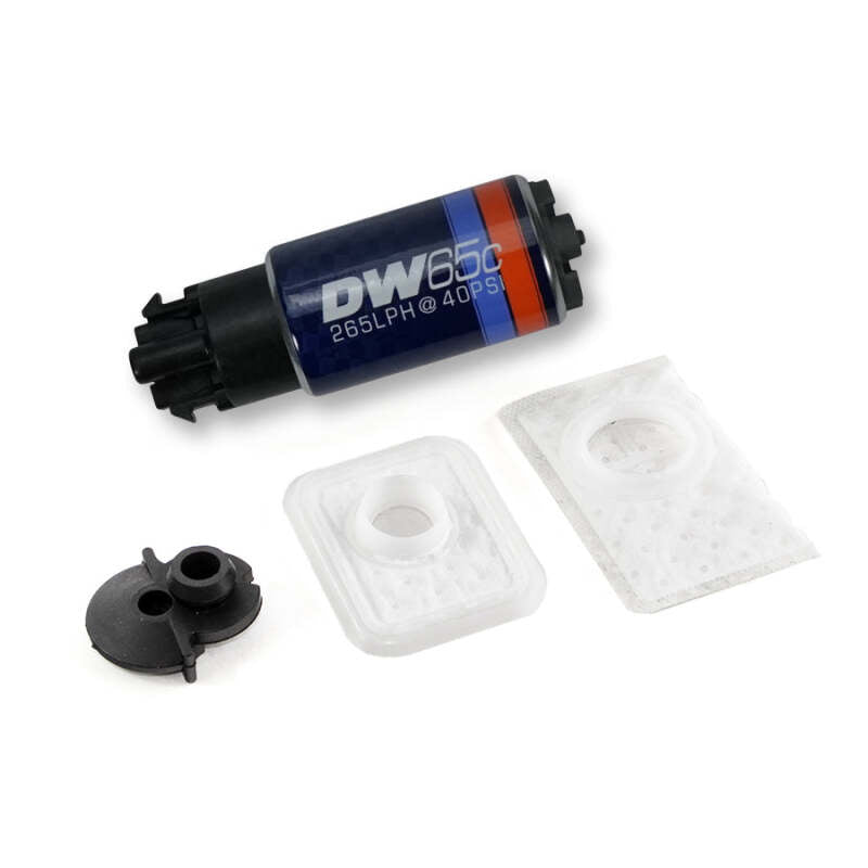 DeatschWerks 97-04 Jeep Wrangler 2.5L/4.0L DW65C 265lph Compact Fuel Pump w/ Install Kit