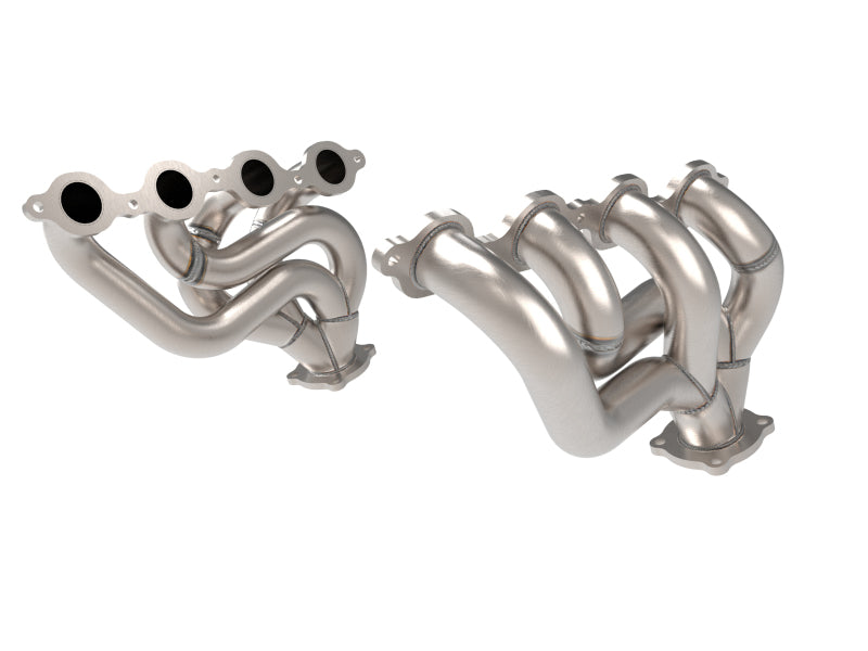 aFe Twisted 1-3/4in 304SS Shorty Header 16-21 Chevy Camaro SS 6.2L V8