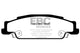 EBC 02-05 Cadillac CTS 2.6 Ultimax2 Rear Brake Pads
