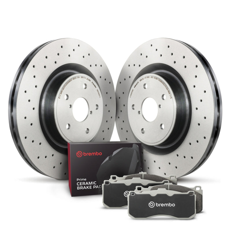 Brembo OE 00-02 Ford Expedition/Lincoln Navigator Standard Brake Disc - Front