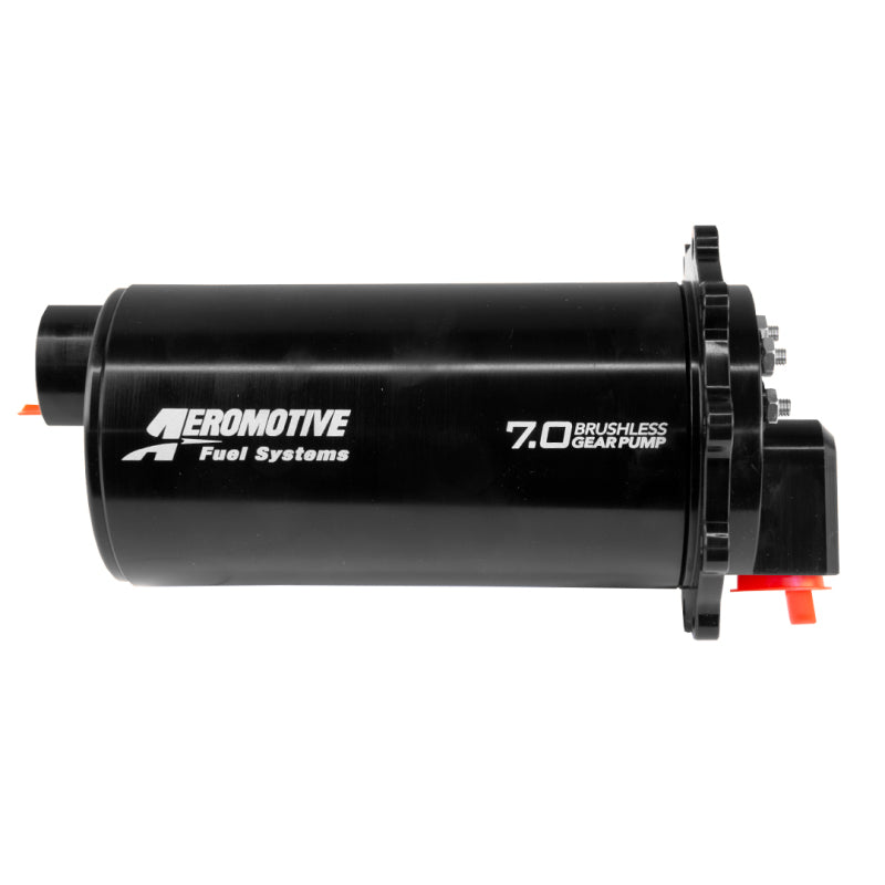 Aeromotive Brushless Spur Gear Fuel Pump w/TVS Controller - Universal - In-Tank - 90 Deg - 7gp