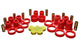 Energy Suspension 02-07 GM SUV Red Rear End Control Arm Bushing Set