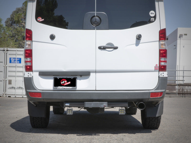 aFe Vulcan Series 3in 304SS DPF-Back Exhaust w/ Black Tip 14-18 Mercedes-Benz Sprinter 2500