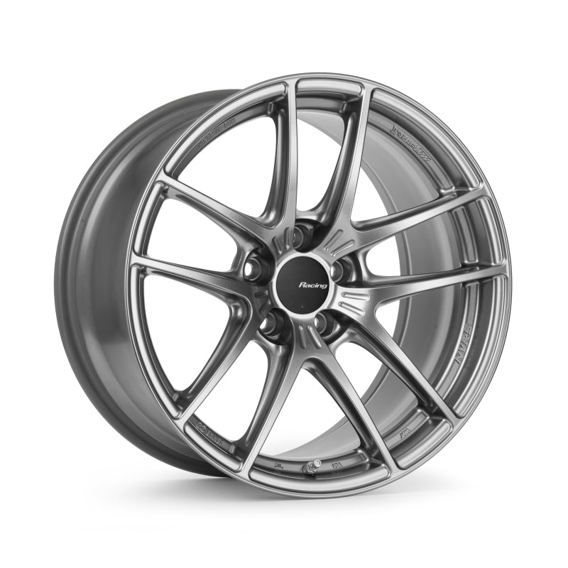 Enkei NVR5 19x10.5 5x114.3 15mm Offset 75mm Bore Dark Hyper Silver Wheel ** SPECIAL ORDER**