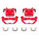 Power Stop 08-12 Infiniti EX35 Front Red Calipers w/Brackets - Pair
