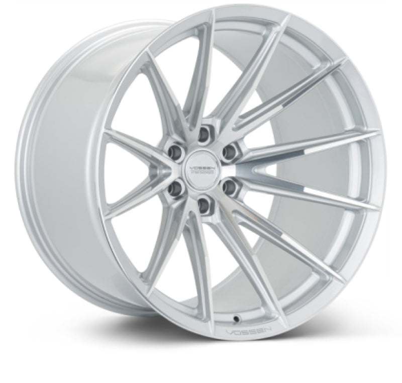 Vossen HFX-2 21x9 - 5x112 - ET25 - Flat Face - 66.5 - Silver Polished Wheel