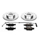 Power Stop 2000 BMW 323Ci Front Z23 Evolution Sport Brake Kit