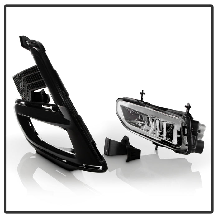 Spyder 20-22 Nissan Sentra OEM LED Fog Light - Clear (FL-NS20-LED-C)