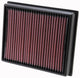 K&N Replacement Air Filter 07-15 Land Rover Defender 2.0L F/I/2.2L DSL