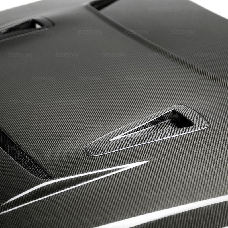 Seibon 09-12 Nissan GTR R35 DV-Style Carbon Fiber Hood