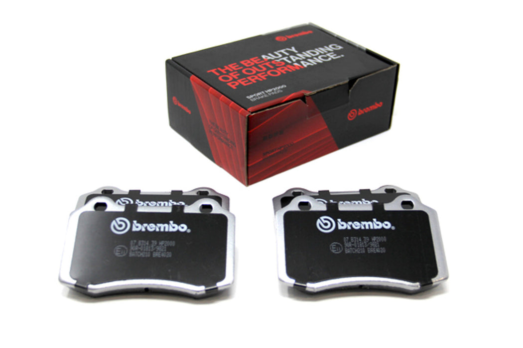 Brembo 2012 Mercedes-Benz SL63 AMG HP2 Pads - Rear