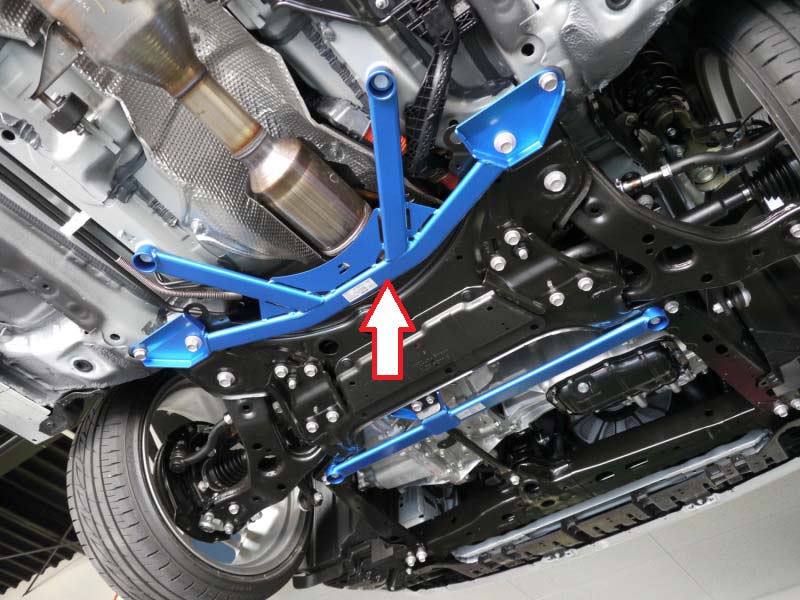 Cusco Power Brace ZVW30 Toyota Prius Front
