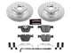 Power Stop 09-10 BMW 750i Rear Z23 Evolution Sport Brake Kit