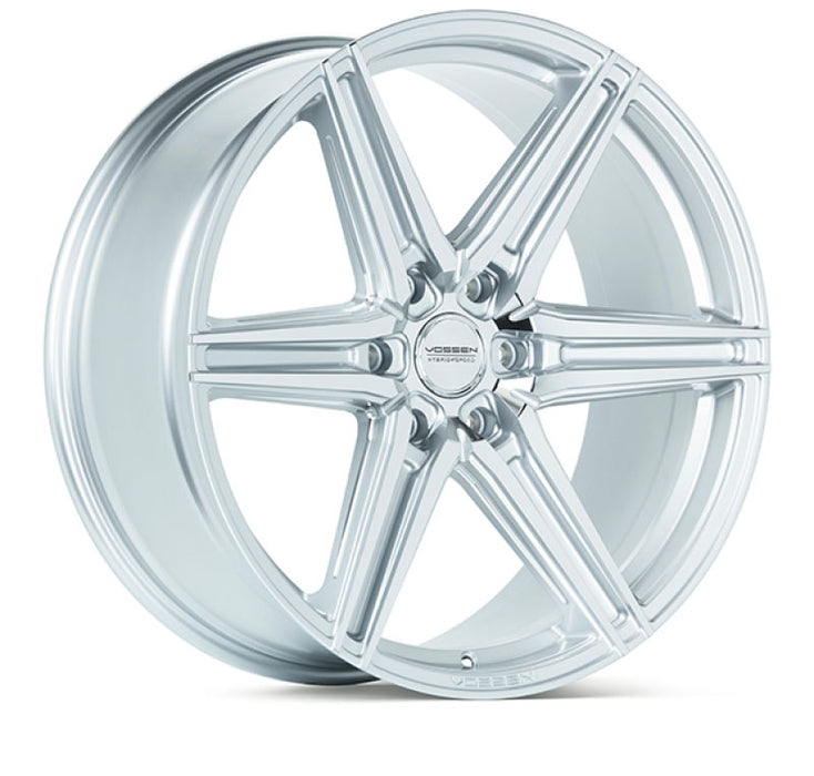 Vossen HF6-5 20x9.5 / 6x139.7 / ET15 / Deep Face / 106.1 - Silver Polished