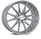 Vossen HFX-2 22x10 / 6x139.7 / ET-18 / Super Deep Face / 106.1 - Silver Polished Wheel