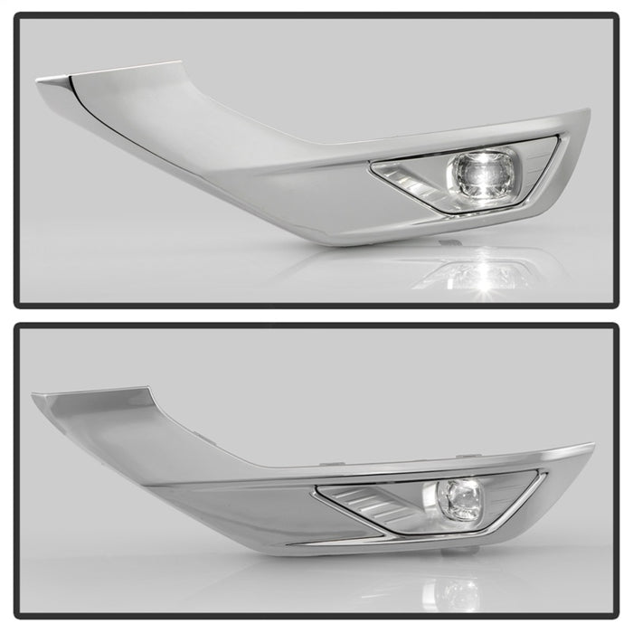 Spyder 22-24 Mitsubishi Outlander OEM LED Fog Light w/ Switch - Clear (FL-MOUT22-LED-C)