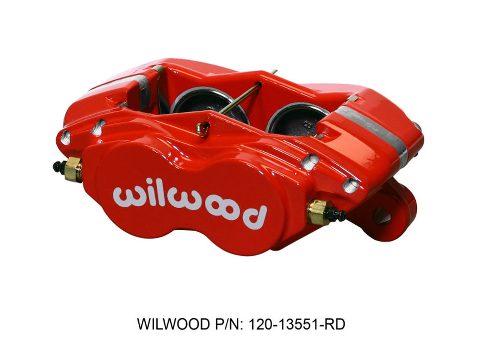 Wilwood Caliper-Forged Dynalite-M-Anodize 1.75in Pistons 1.00in Disc
