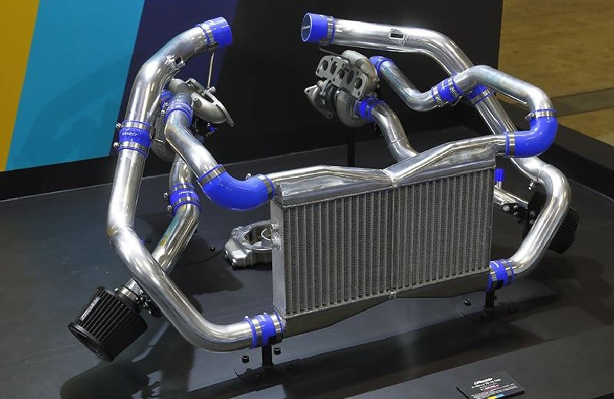 GReddy 09-20 Nissan 370Z Z34 T517Z 8cm Twin Turbo Kit (RHD only)