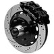 Wilwood 63-87 C10 FNSL6R Front Big Brake Kit 14in drill/slot 6x5.5 BP for drop spindles - Blk