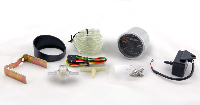 Turbosmart Vacuum/Boost Gauge 30psi 52mm - 2 1/16 (Stepper Motor)