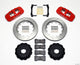Wilwood AERO4 Rear Kit 14.25in Red 2010-2015 Camaro