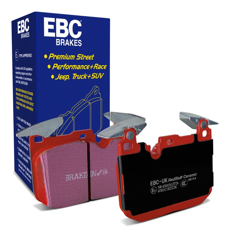 EBC 14+ BMW M3 3.0 Twin Turbo (F80) Redstuff Front Brake Pads