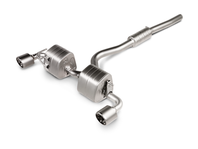 Akrapovic 2024+ Toyota GR/GRMN Yaris Slip-On Race Line (Titanium)