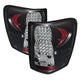 xTune Jeep Grand Cherokee 99-04 LED Tail Lights Black ALT-JH-JGC99-LED-BK