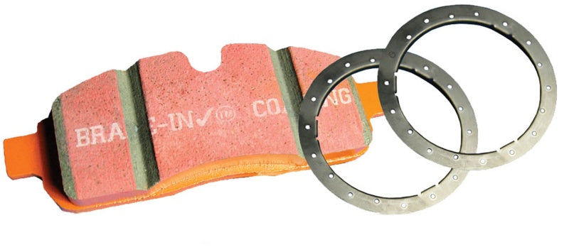 EBC 02 Cadillac Escalade 5.3 (Akebono rear caliper) Extra Duty Front Brake Pads