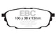 EBC 01-04 Mazda Protege 2.0 (Rear Rotors) Ultimax2 Rear Brake Pads