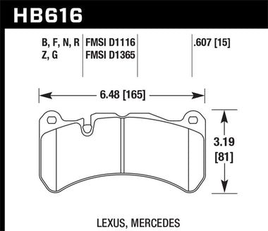 Brembo 04-09 Audi Q7/ Porsche Cayenne/ Volkswagen Touareg Rear Low-Met Brake Pad