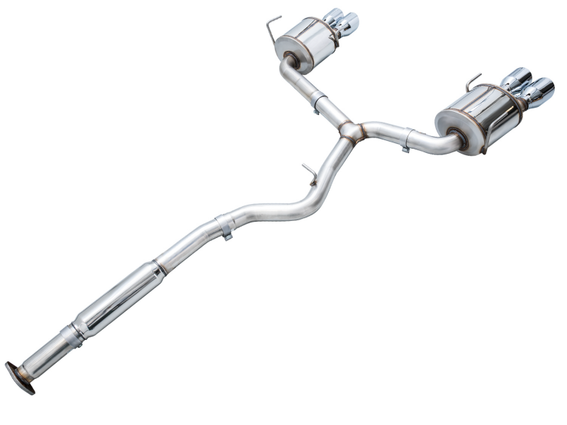 AWE Tuning 2022+ VB Subaru WRX Touring Edition Exhaust - Chrome Silver Tips