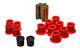 Energy Suspension Rear Spring Bushing Set - Red