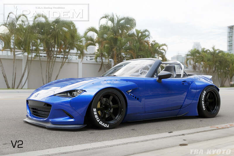 GReddy 90-98 Mazda Miata (ND) Rocket Bunny Rear Fenders