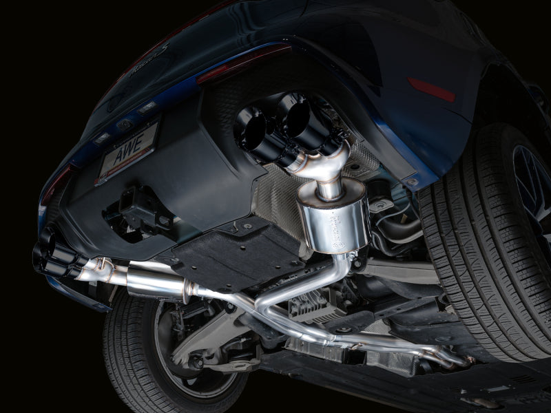 AWE Tuning 19-21 Porsche Macan 3.0T/2.9TT Touring Edition Catback Exhaust w/ Diamond Black Tips