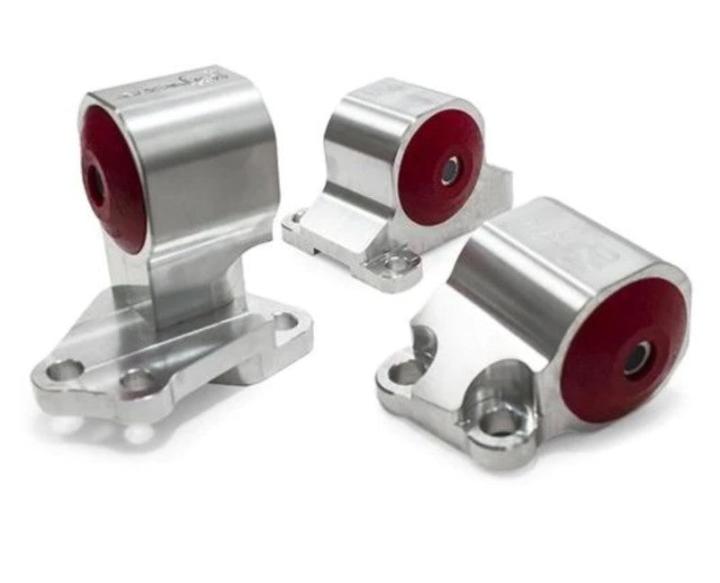 Innovative 92-95 Civic B/D Series Black Aluminum Mounts 60A Bushings (Auto to Manual Hydro 2 Bolt)