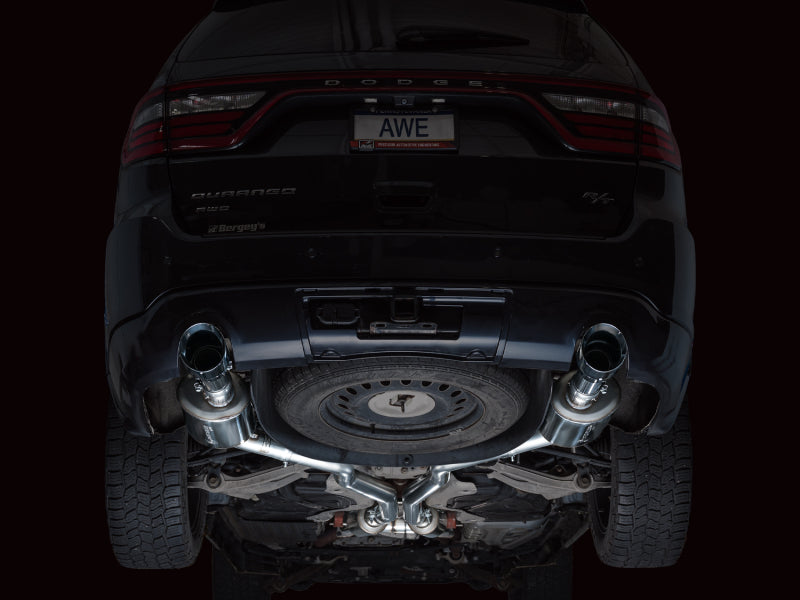 AWE Tuning 11-24 Dodge Durango 5.7L Touring Edition Exhaust w/ Chrome Silver Tips