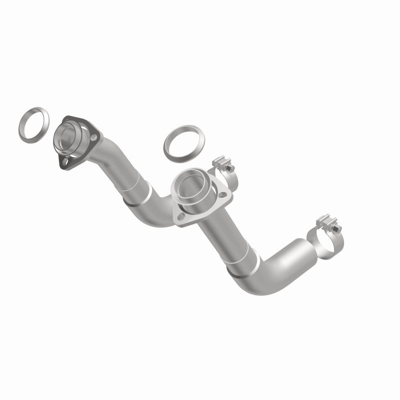 MagnaFlow 66-72 Chevy C10 Pickup V8 2-Piece Front Exhuast Pipe Kit (2in Tubing/Clamps/Inlet Flanges)