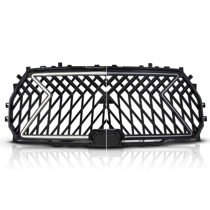Anzo 22-24 Toyota Tundra Full LED Light Tube Front Grille w/ Initiation & Running Light