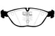 EBC 00-03 BMW Z8 5.0 Ultimax2 Front Brake Pads
