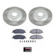 Power Stop 05-10 Ford Mustang Front Semi-Coated Rotor Kit