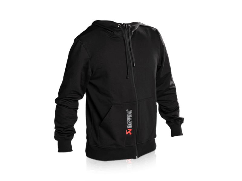 Akrapovic Mens Akrapovic Logo Black Hoodie - L